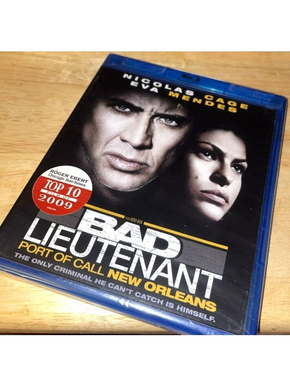 DVD BAD LIEUTENANT Port of Call New Orleans BLU-RAY Features Nicolas Cage
